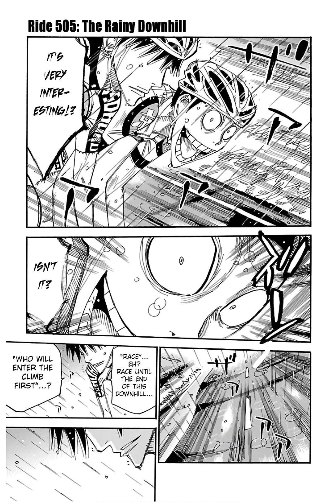 Yowamushi Pedal Chap 505 - Next Chap 506