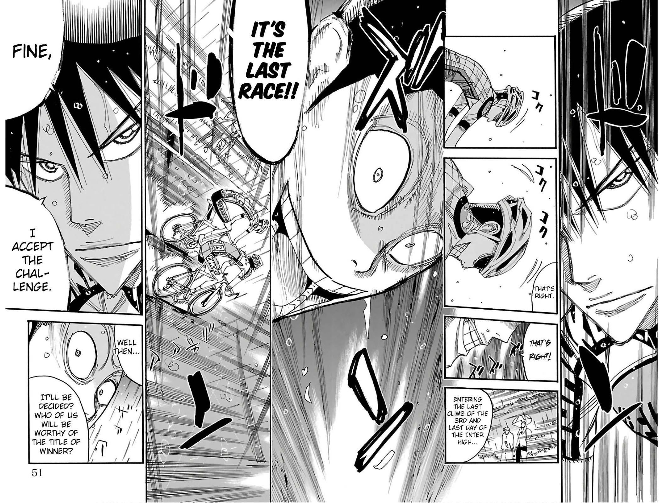 Yowamushi Pedal Chap 505 - Next Chap 506