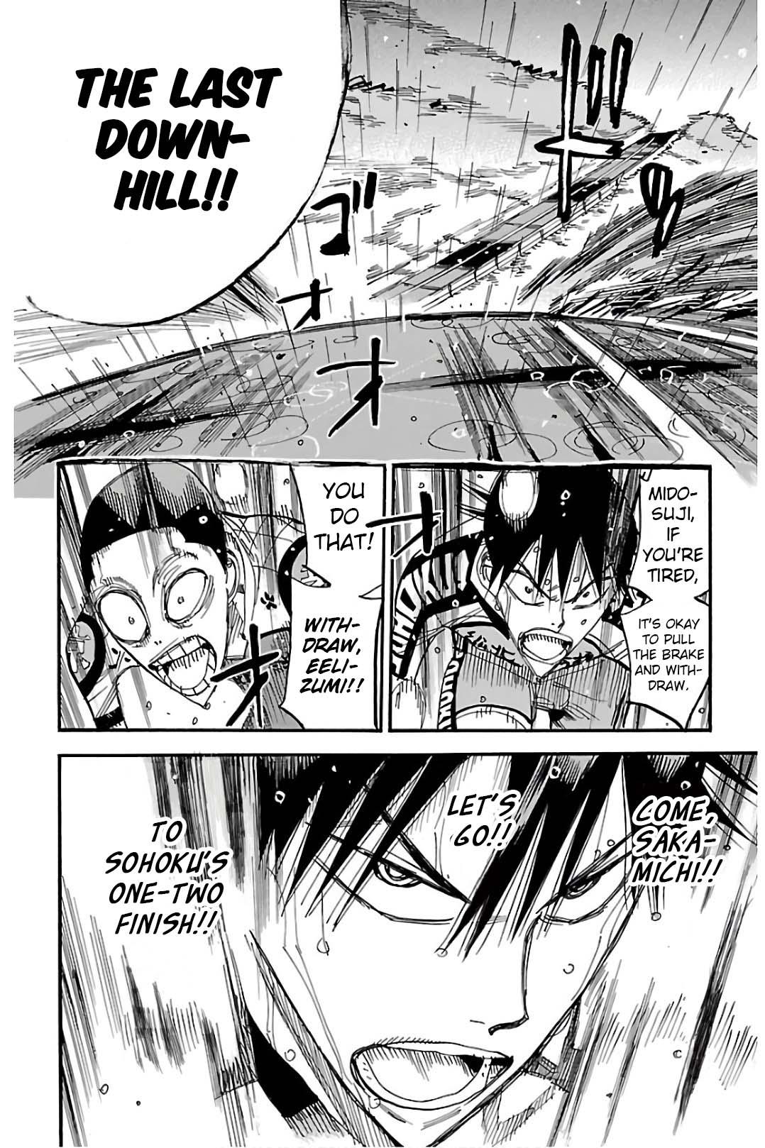 Yowamushi Pedal Chap 506 - Next Chap 507