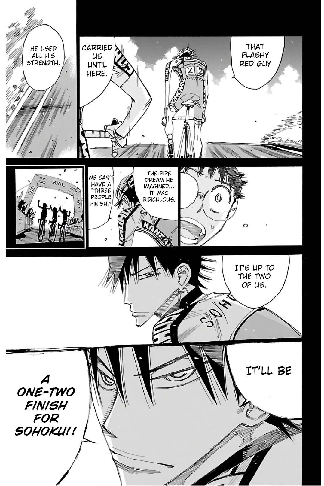 Yowamushi Pedal Chap 506 - Next Chap 507