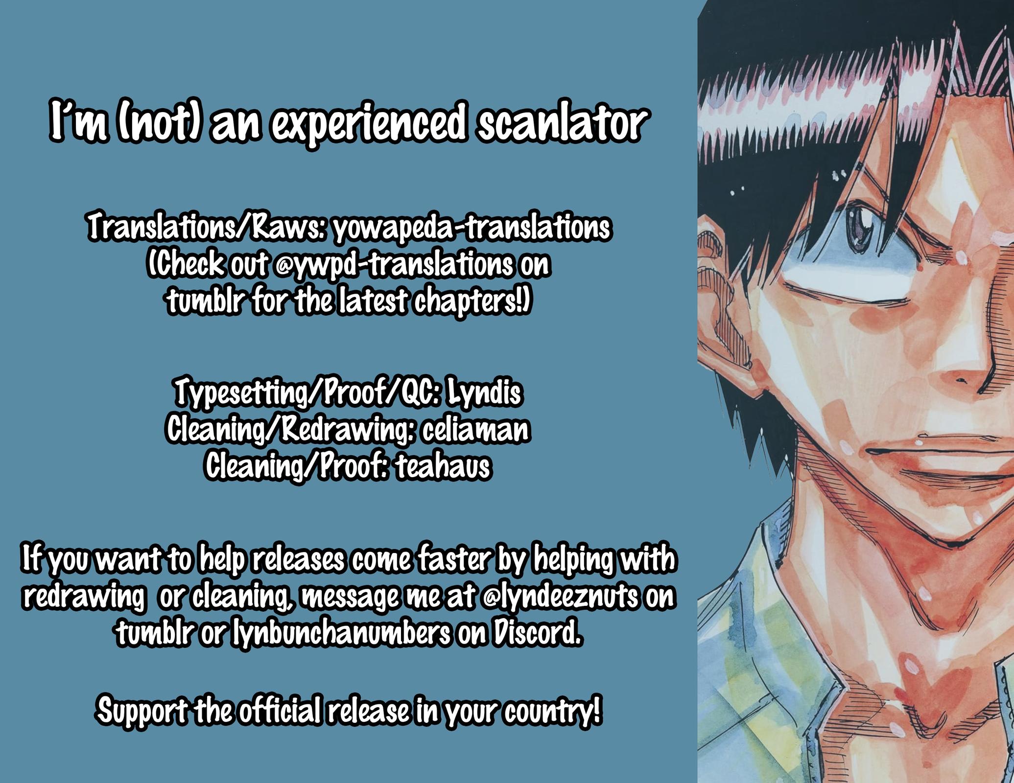 Yowamushi Pedal Chap 506 - Next Chap 507