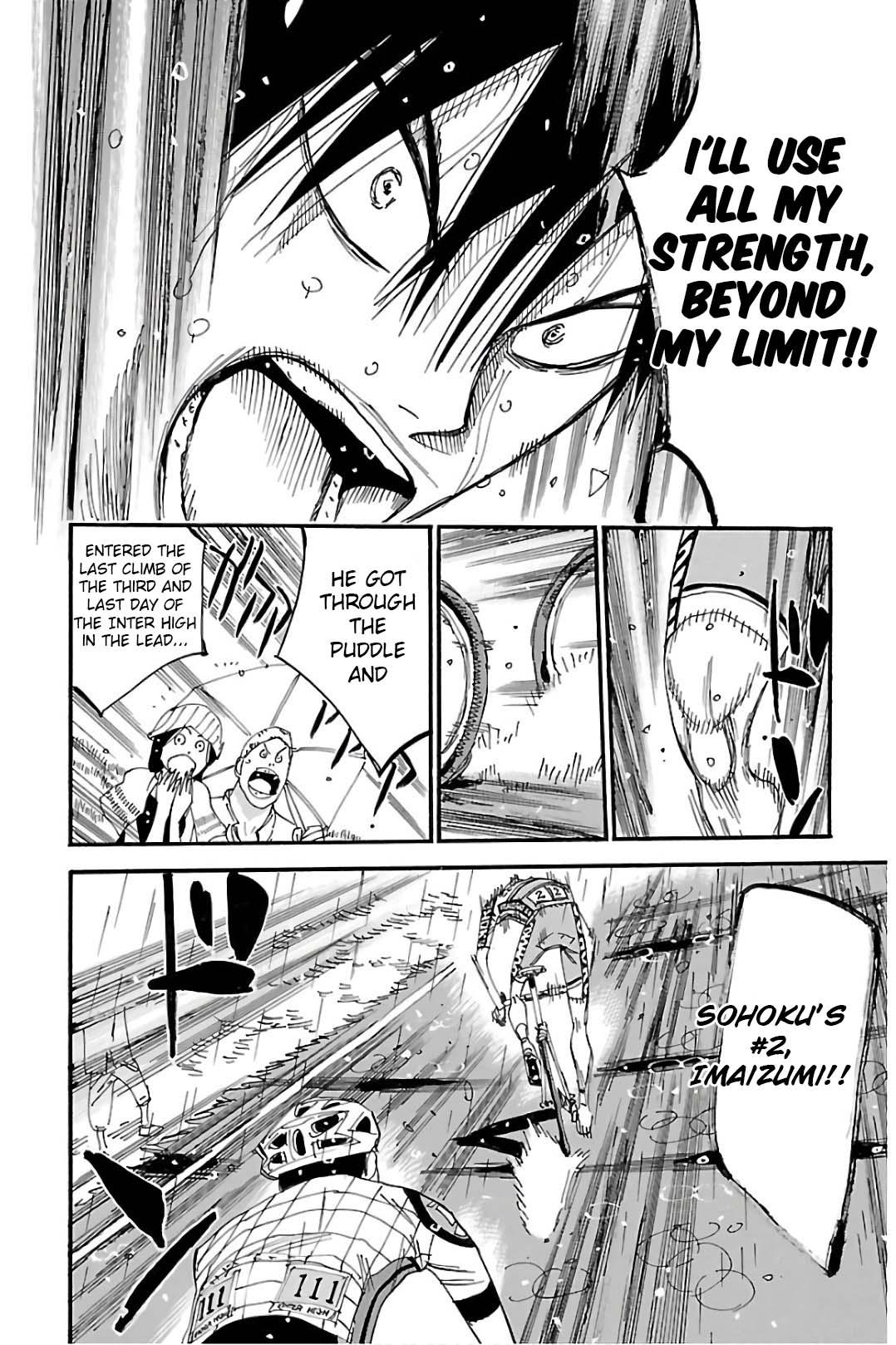 Yowamushi Pedal Chap 508 - Next Chap 509