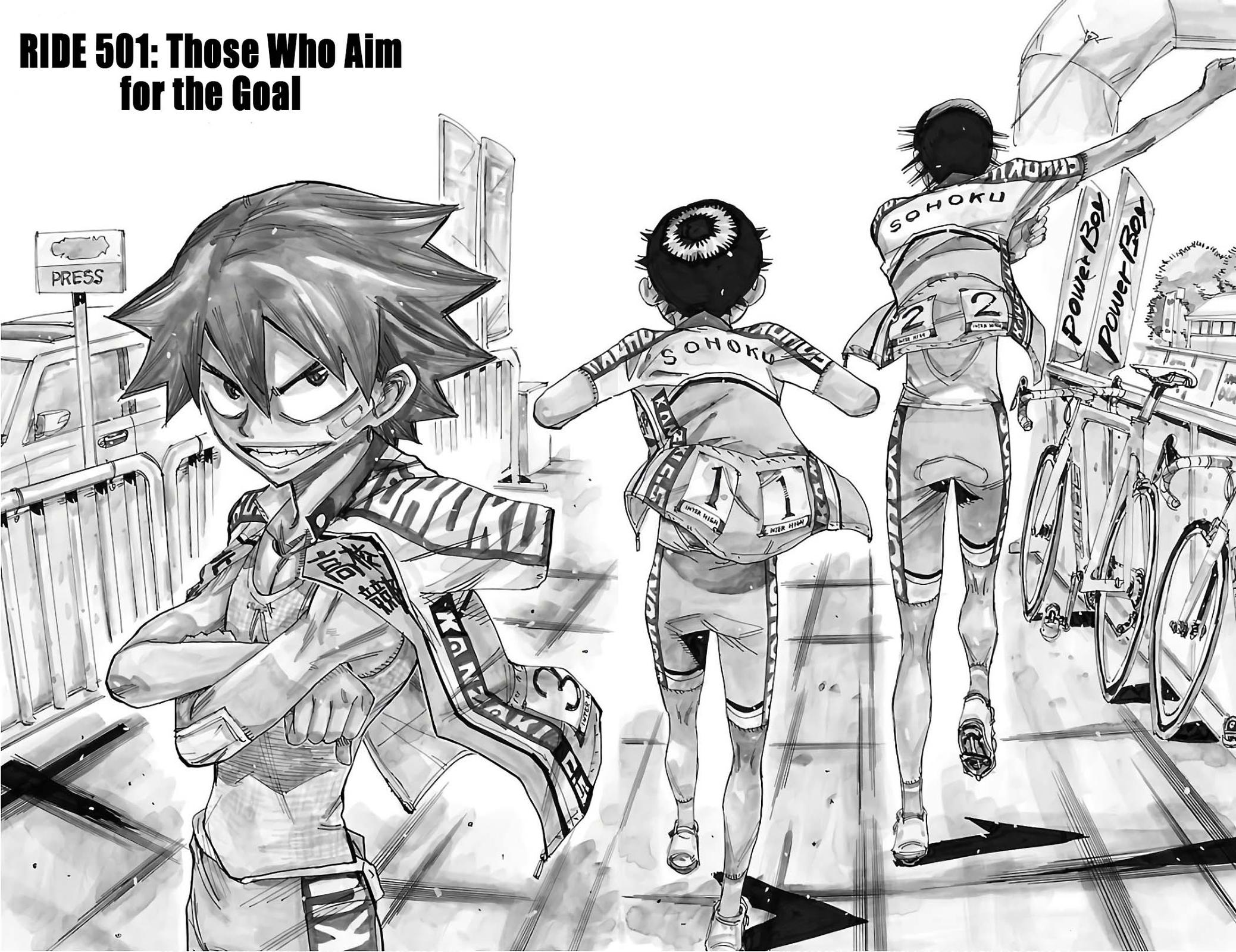 Yowamushi Pedal Chap 501 - Next Chap 502