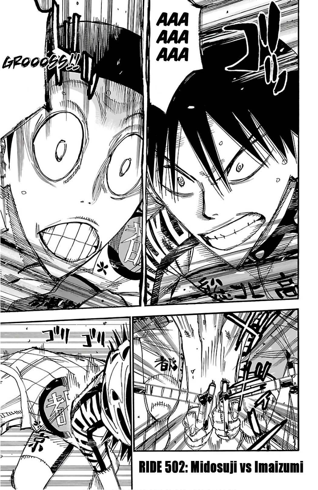 Yowamushi Pedal Chap 502 - Next Chap 503
