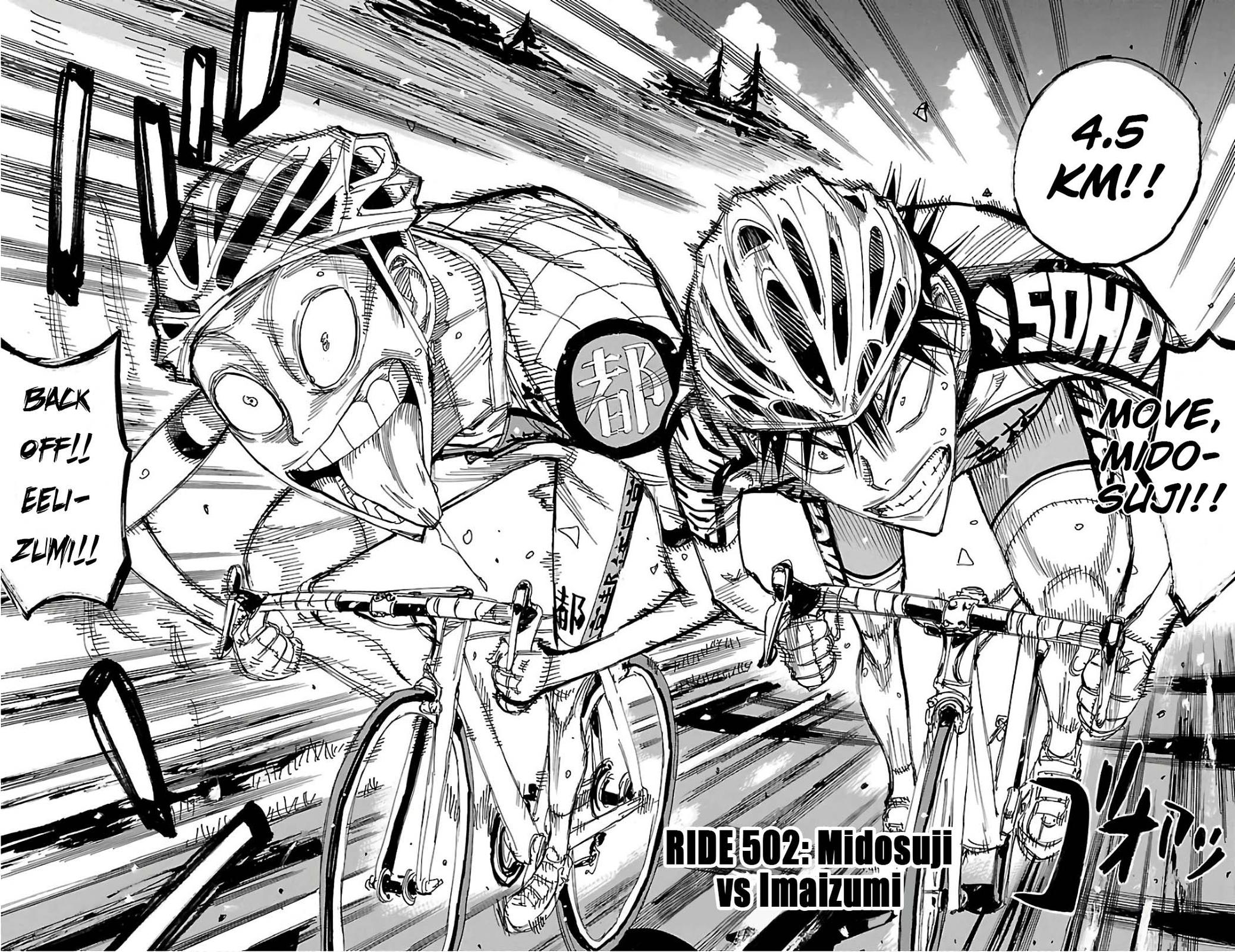 Yowamushi Pedal Chap 502 - Next Chap 503