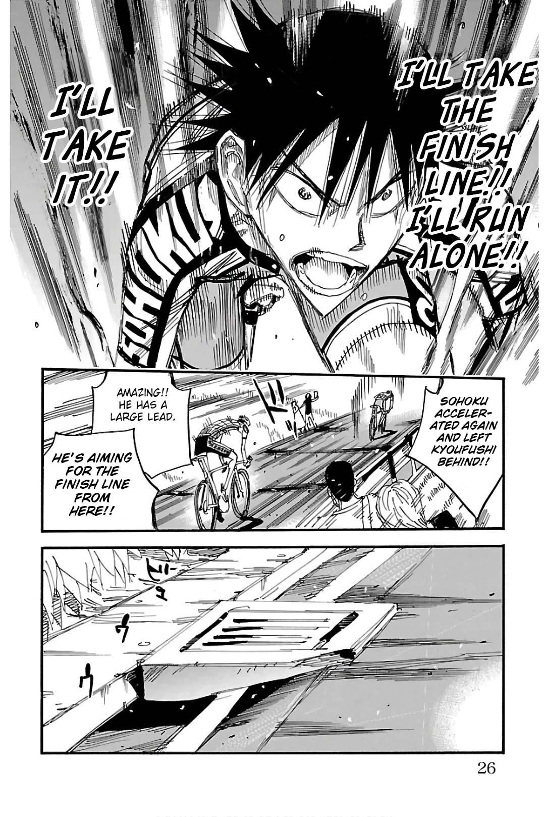 Yowamushi Pedal Chap 503 - Next Chap 504