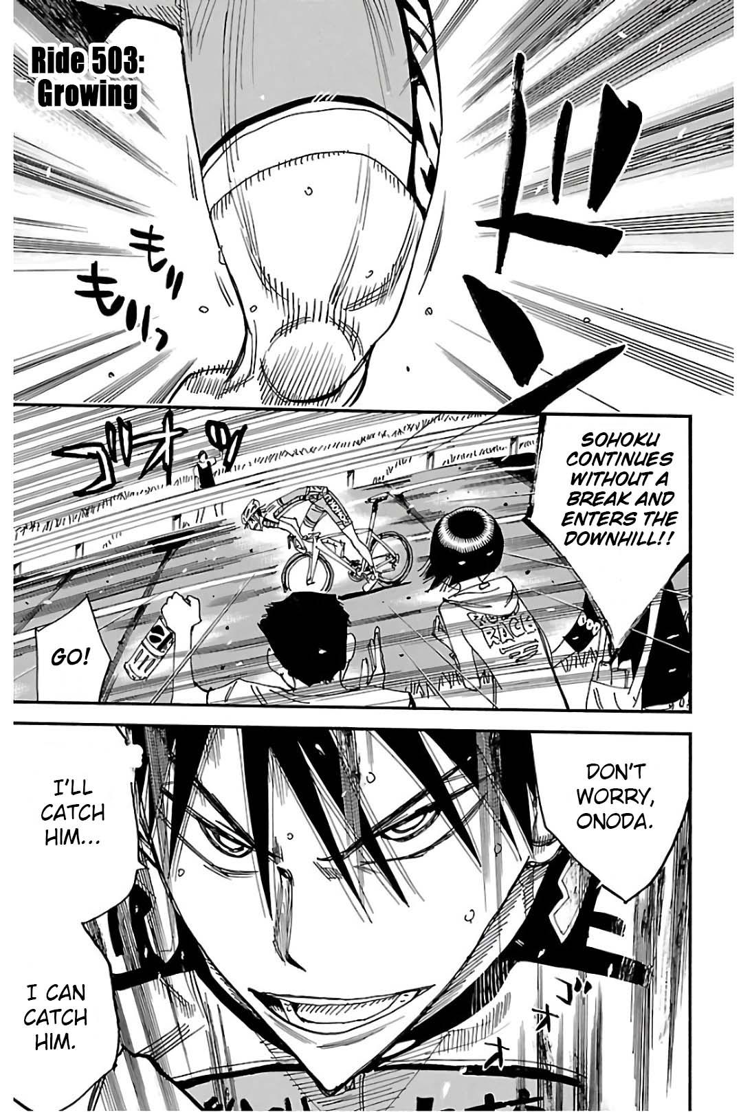 Yowamushi Pedal Chap 503 - Next Chap 504