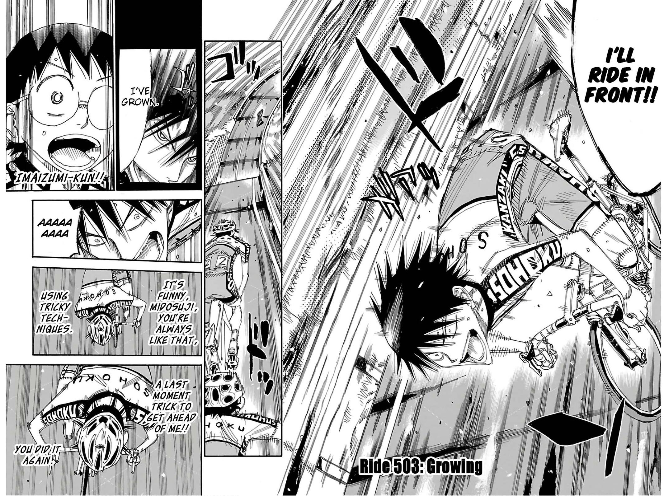 Yowamushi Pedal Chap 503 - Next Chap 504