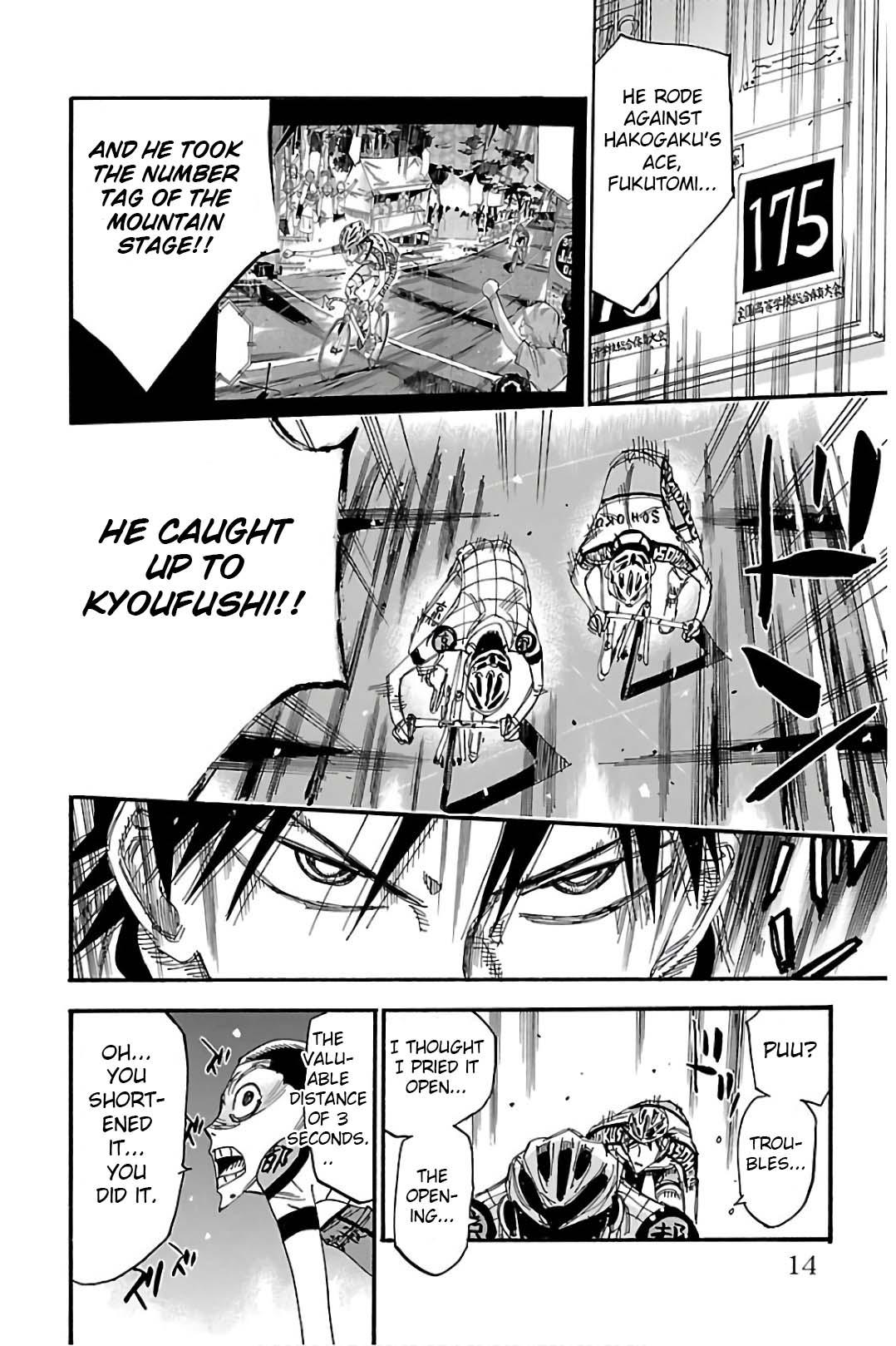 Yowamushi Pedal Chap 503 - Next Chap 504