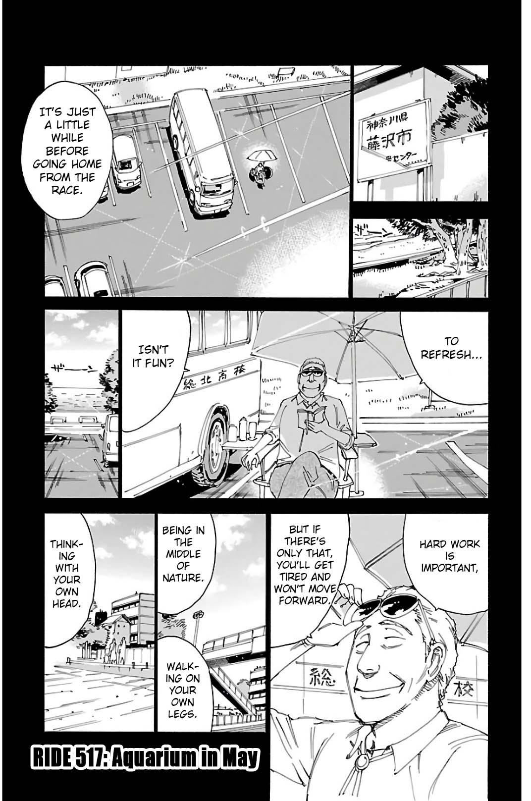 Yowamushi Pedal Chap 517 - Next Chap 518