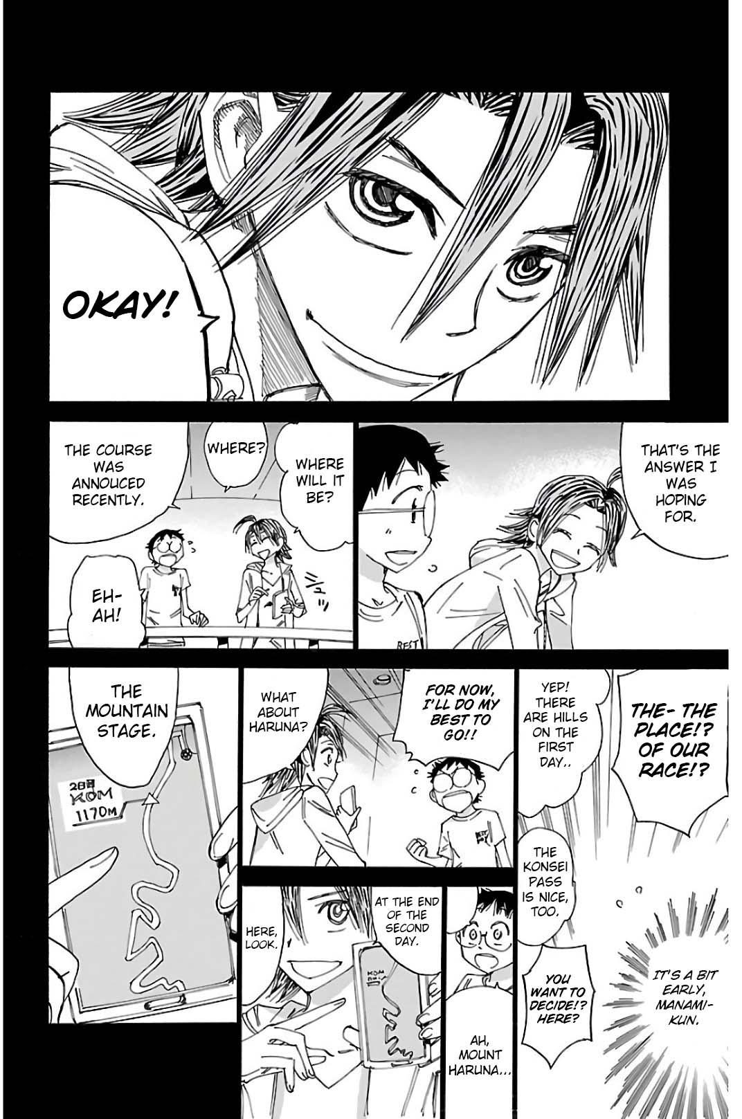 Yowamushi Pedal Chap 517 - Next Chap 518