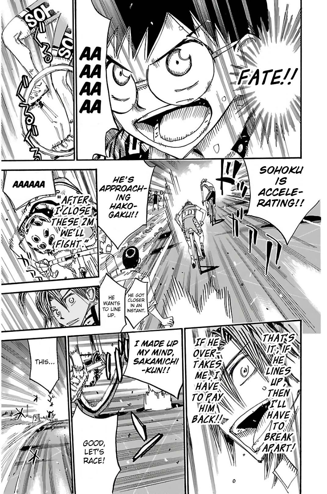 Yowamushi Pedal Chap 515 - Next Chap 516