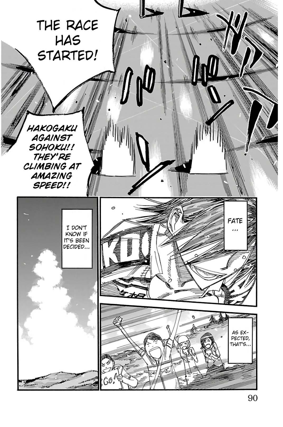 Yowamushi Pedal Chap 515 - Next Chap 516