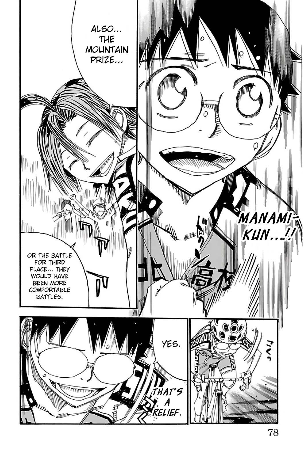 Yowamushi Pedal Chap 515 - Next Chap 516