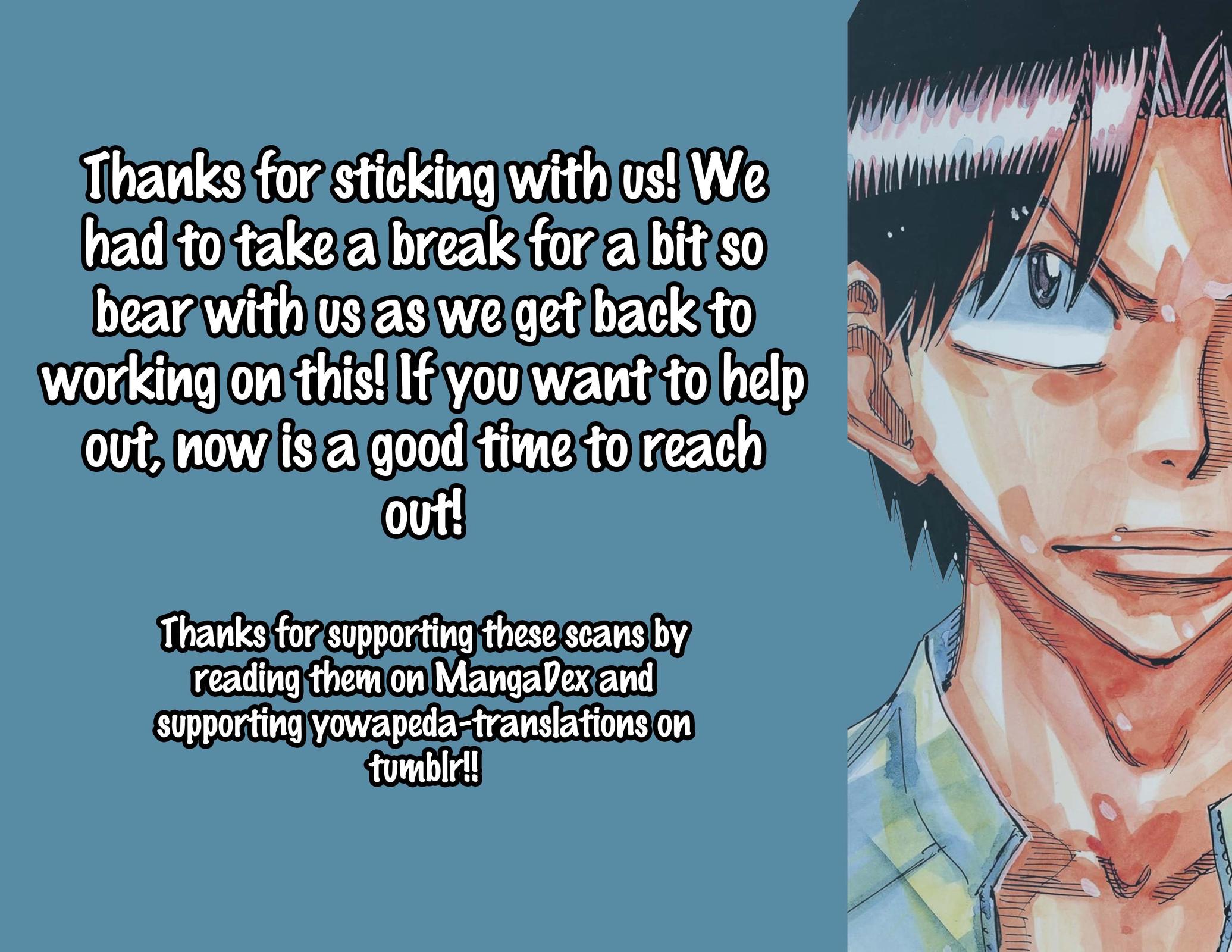 Yowamushi Pedal Chap 516 - Next Chap 517