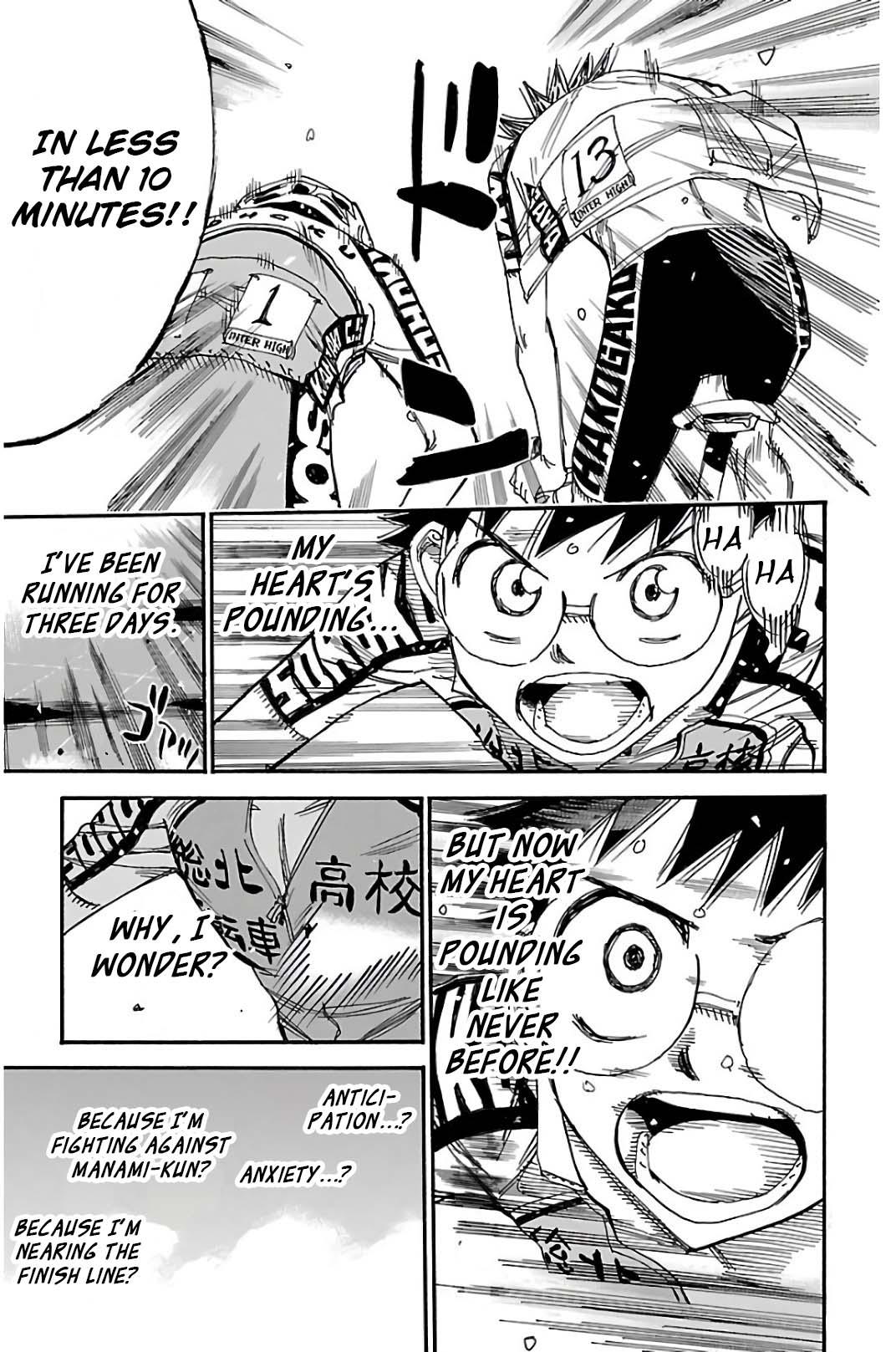 Yowamushi Pedal Chap 518 - Next Chap 519