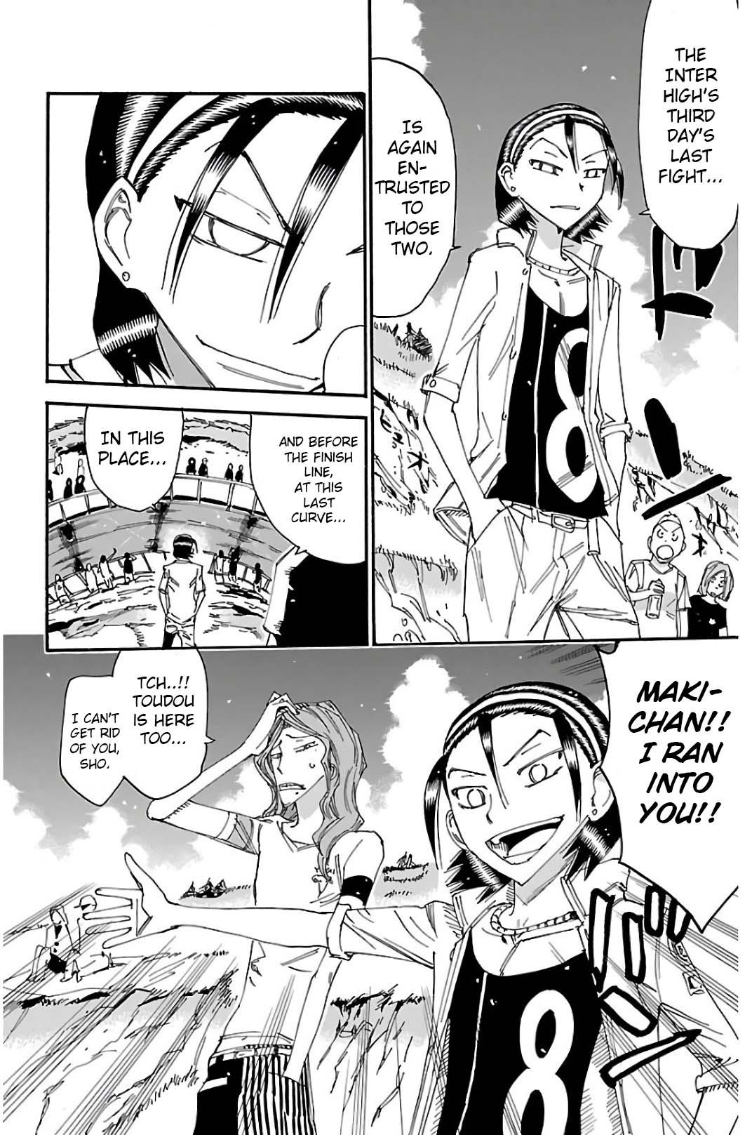 Yowamushi Pedal Chap 518 - Next Chap 519