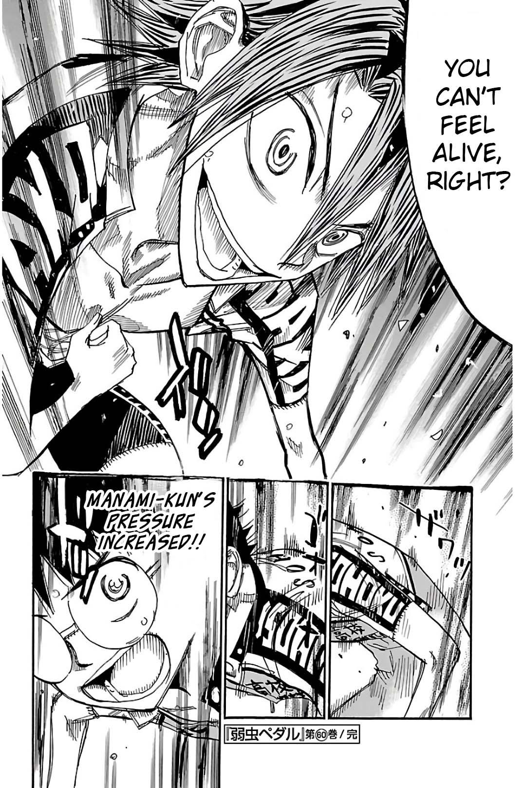Yowamushi Pedal Chap 519 - Next Chap 520