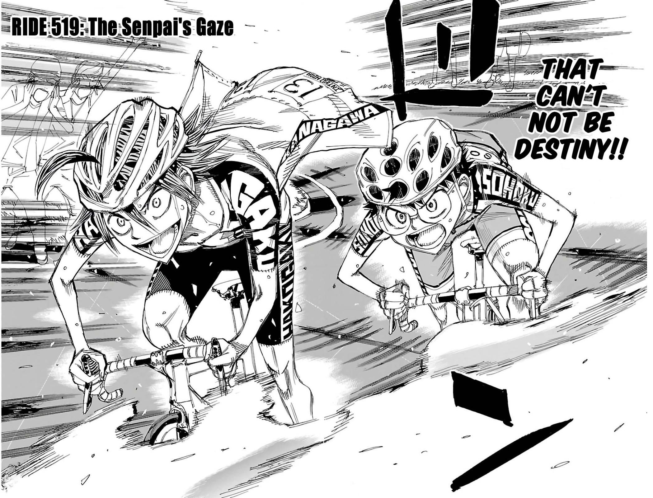 Yowamushi Pedal Chap 519 - Next Chap 520