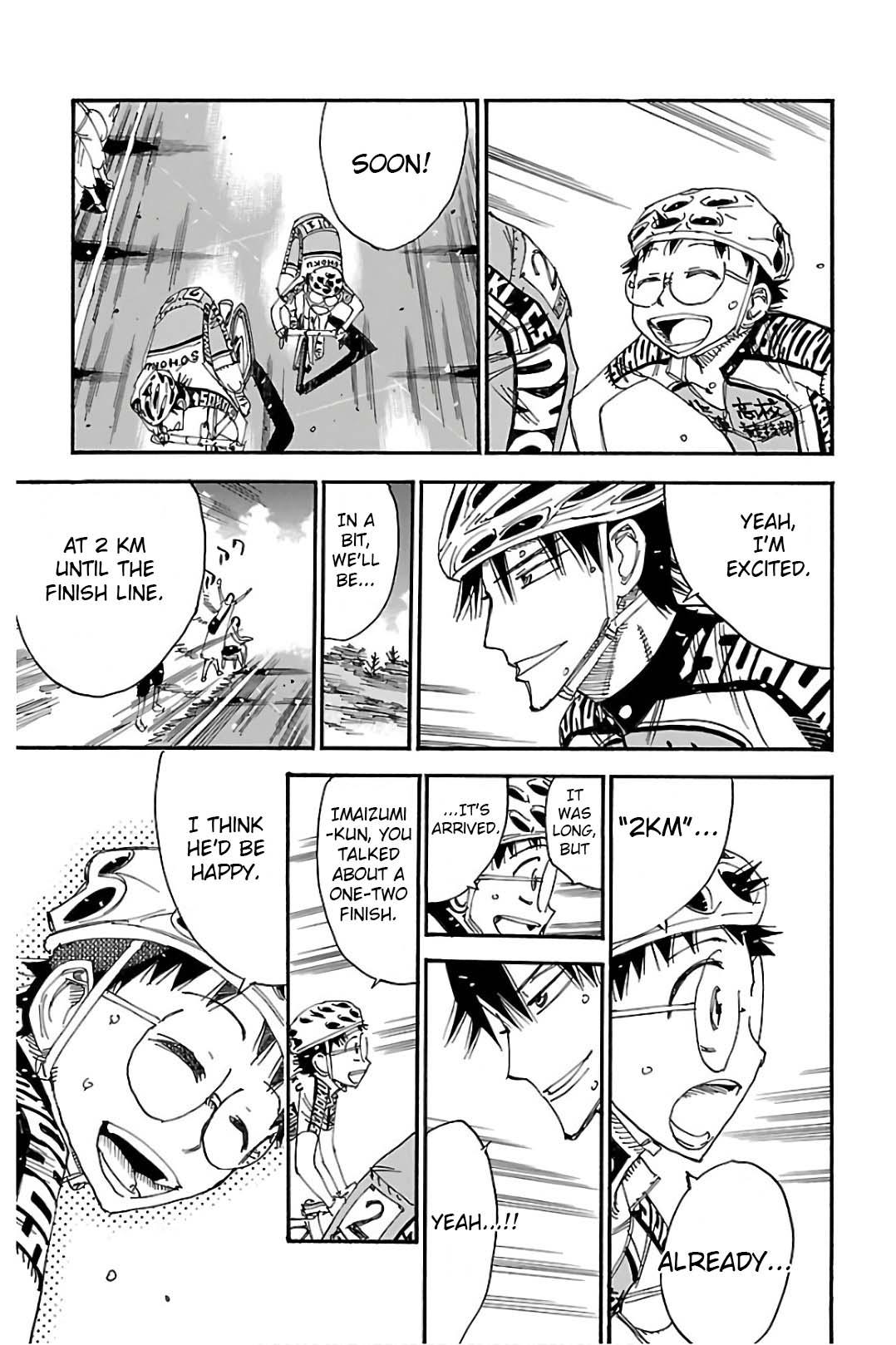 Yowamushi Pedal Chap 511 - Next Chap 512