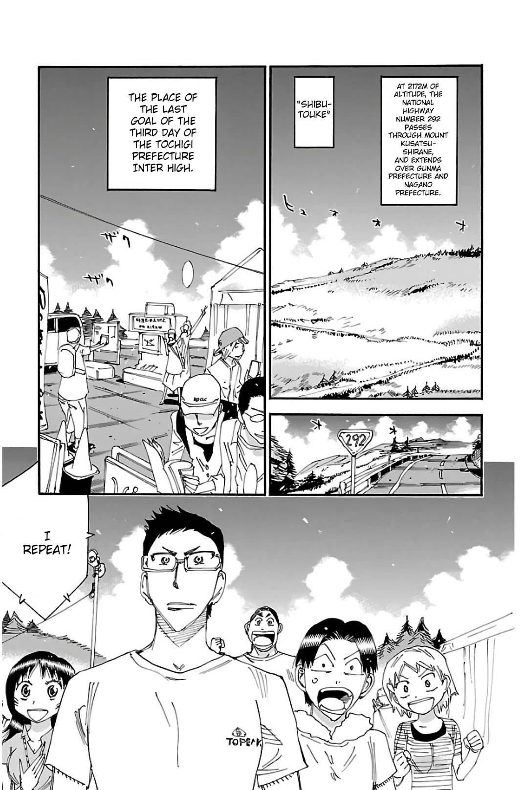 Yowamushi Pedal Chap 512 - Next Chap 513