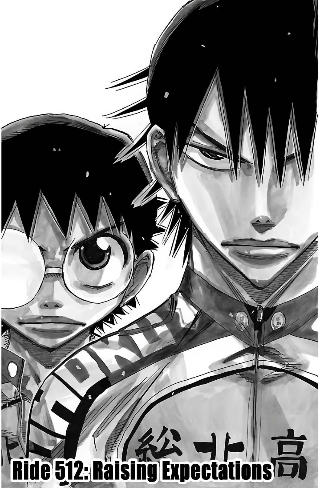 Yowamushi Pedal Chap 512 - Next Chap 513