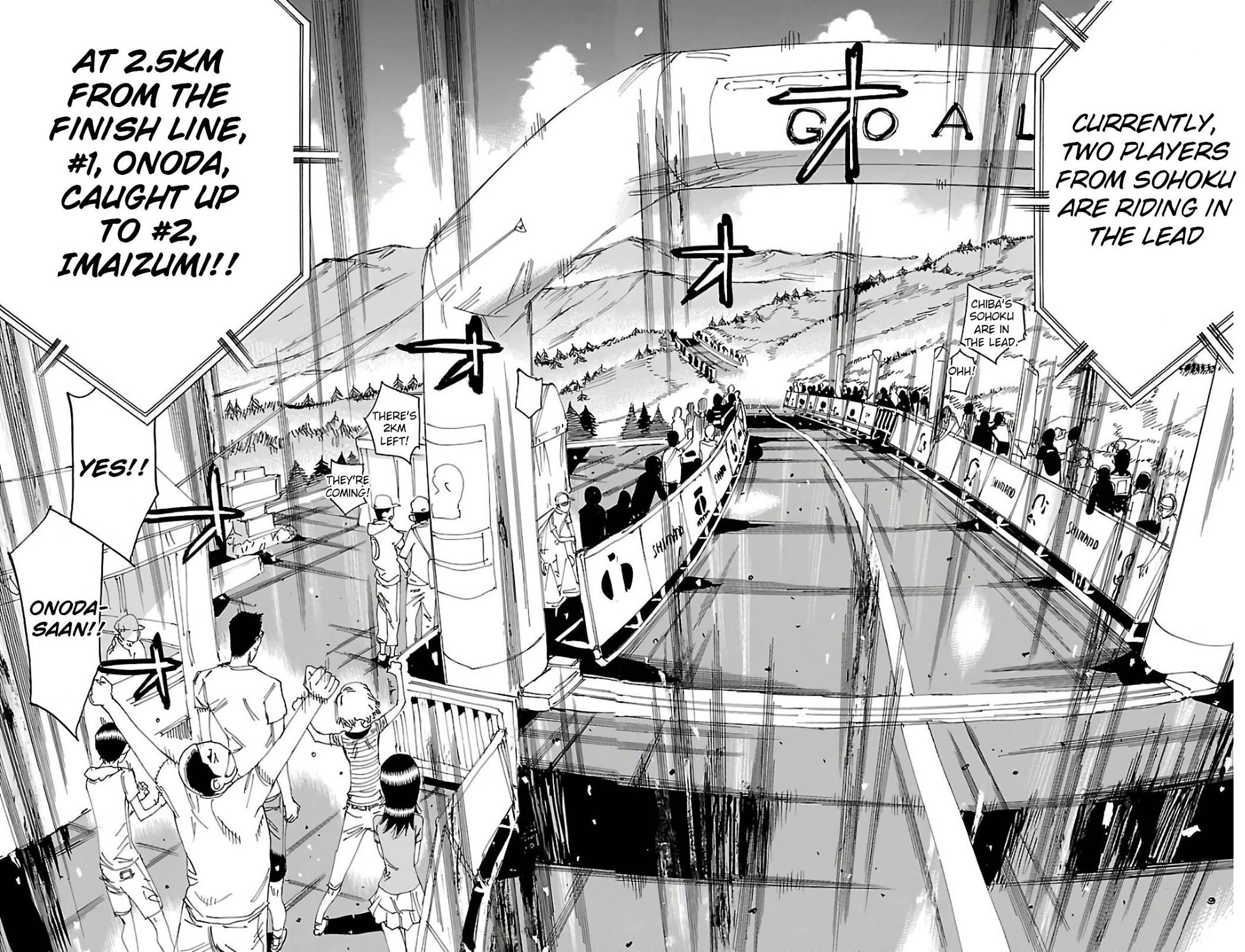 Yowamushi Pedal Chap 512 - Next Chap 513