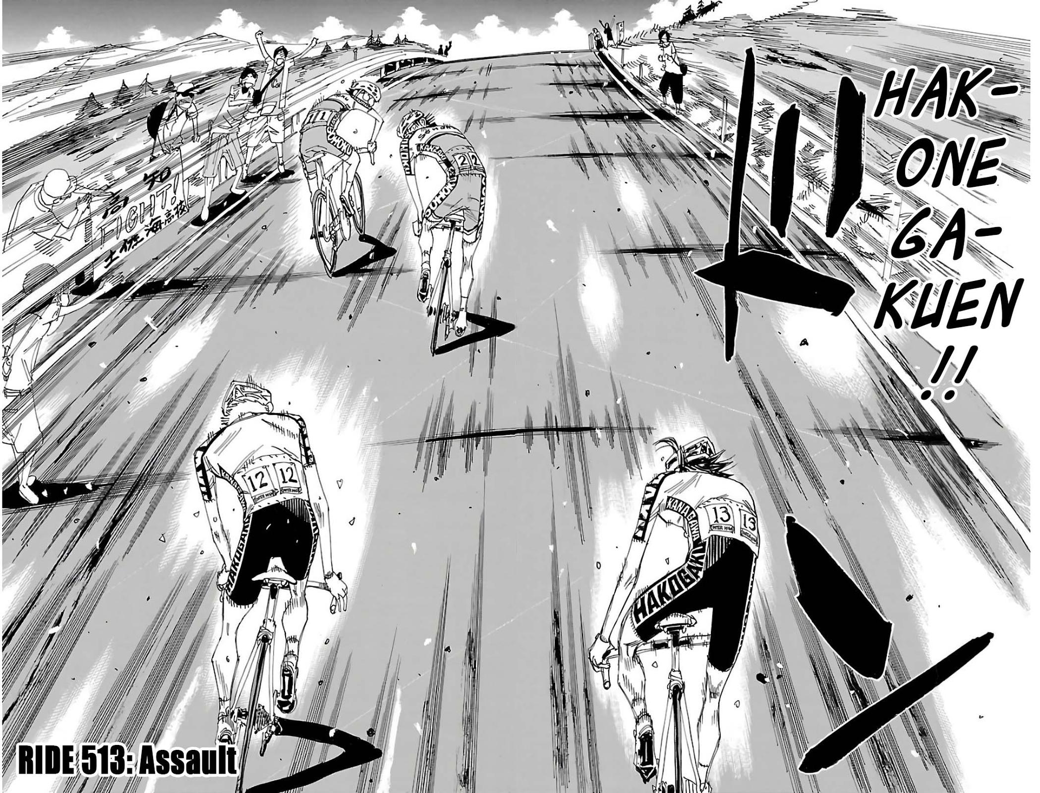 Yowamushi Pedal Chap 513 - Next Chap 514