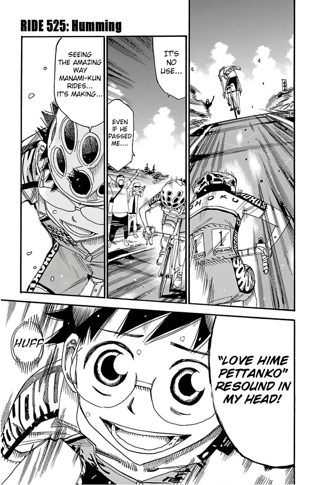 Yowamushi Pedal Chap 525 - Next Chap 526