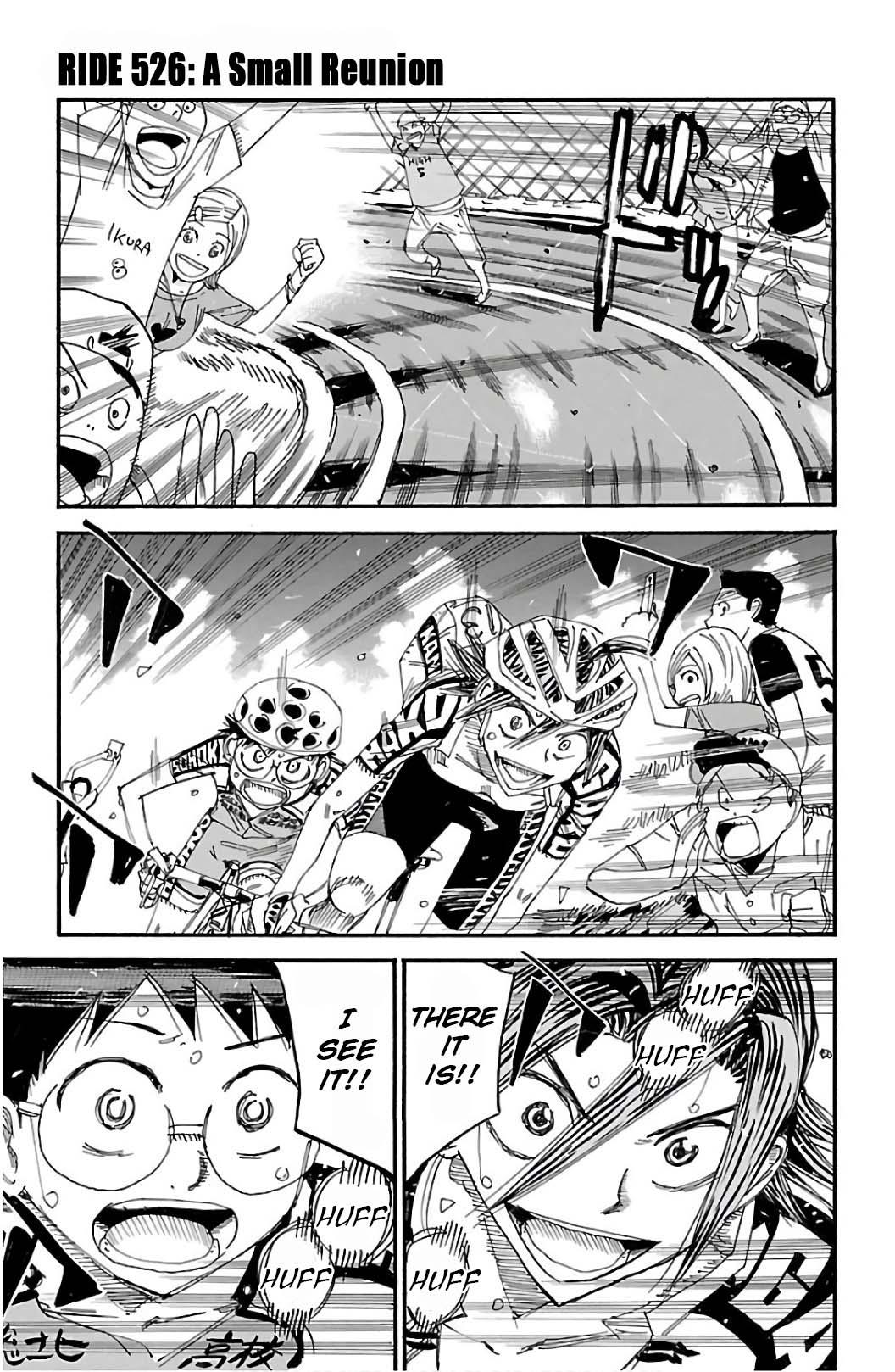 Yowamushi Pedal Chap 526 - Next Chap 527