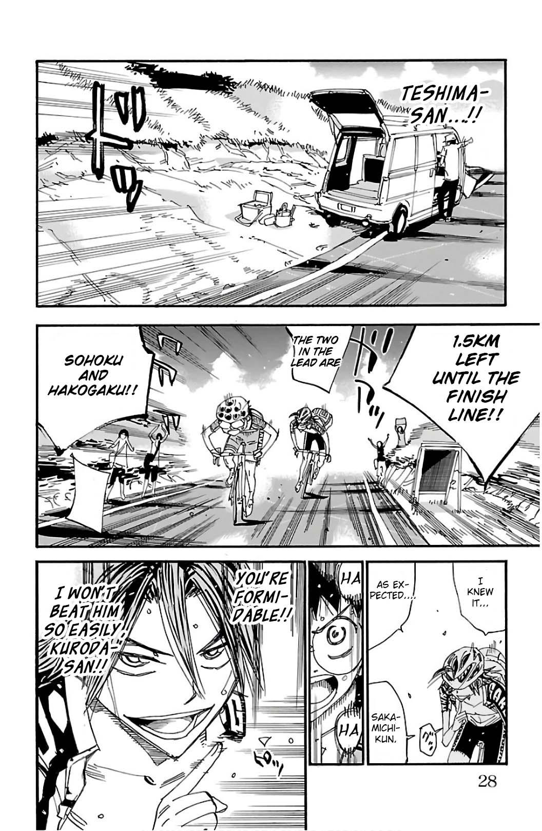 Yowamushi Pedal Chap 520 - Next Chap 521