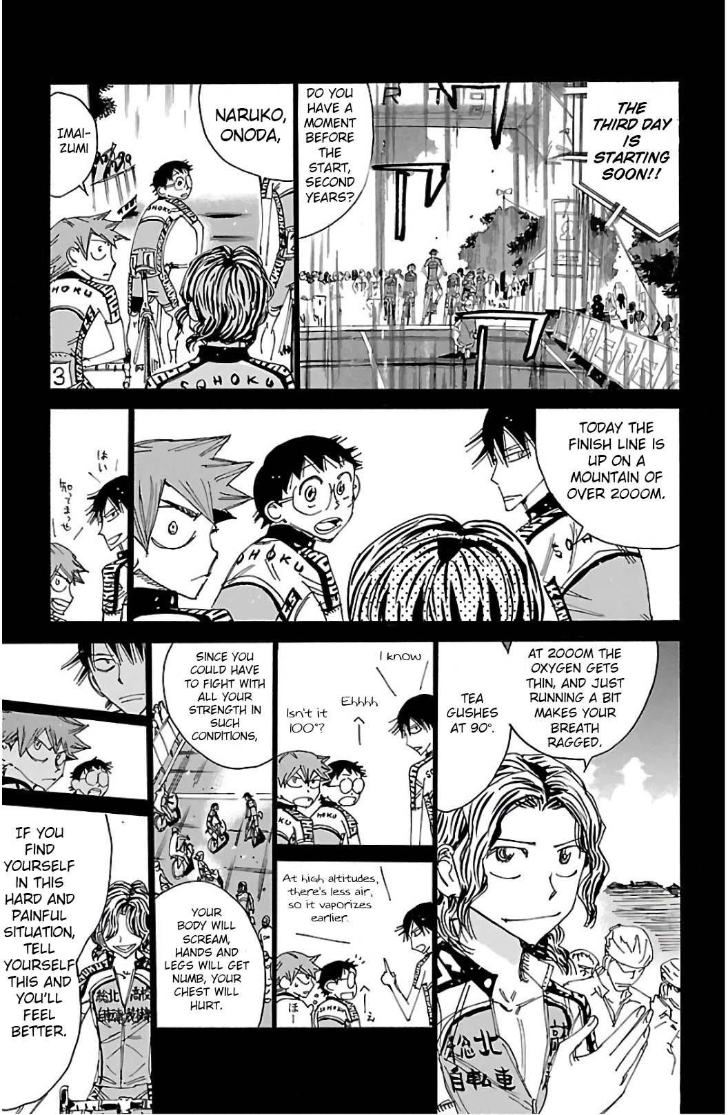 Yowamushi Pedal Chap 520 - Next Chap 521
