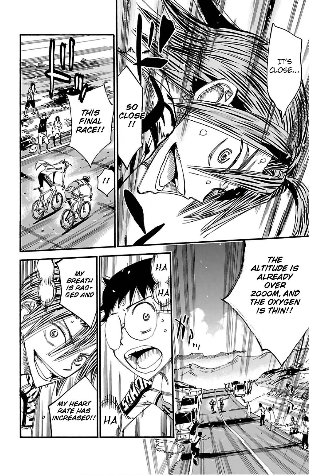 Yowamushi Pedal Chap 520 - Next Chap 521