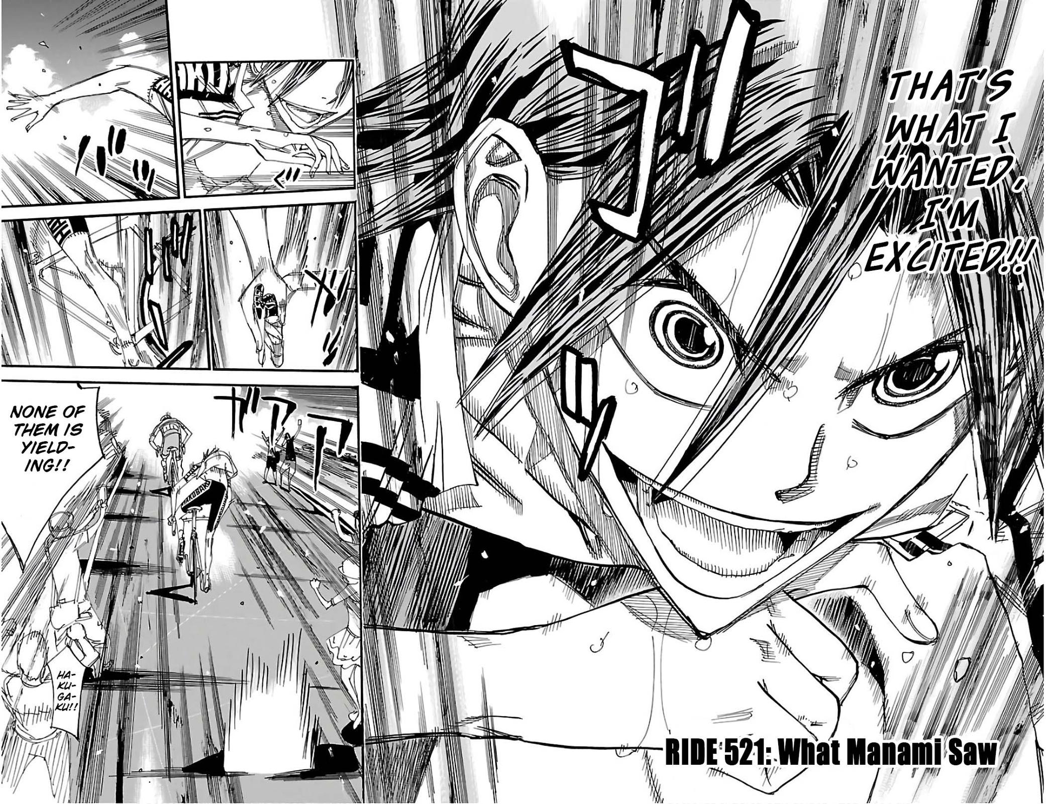 Yowamushi Pedal Chap 521 - Next Chap 522