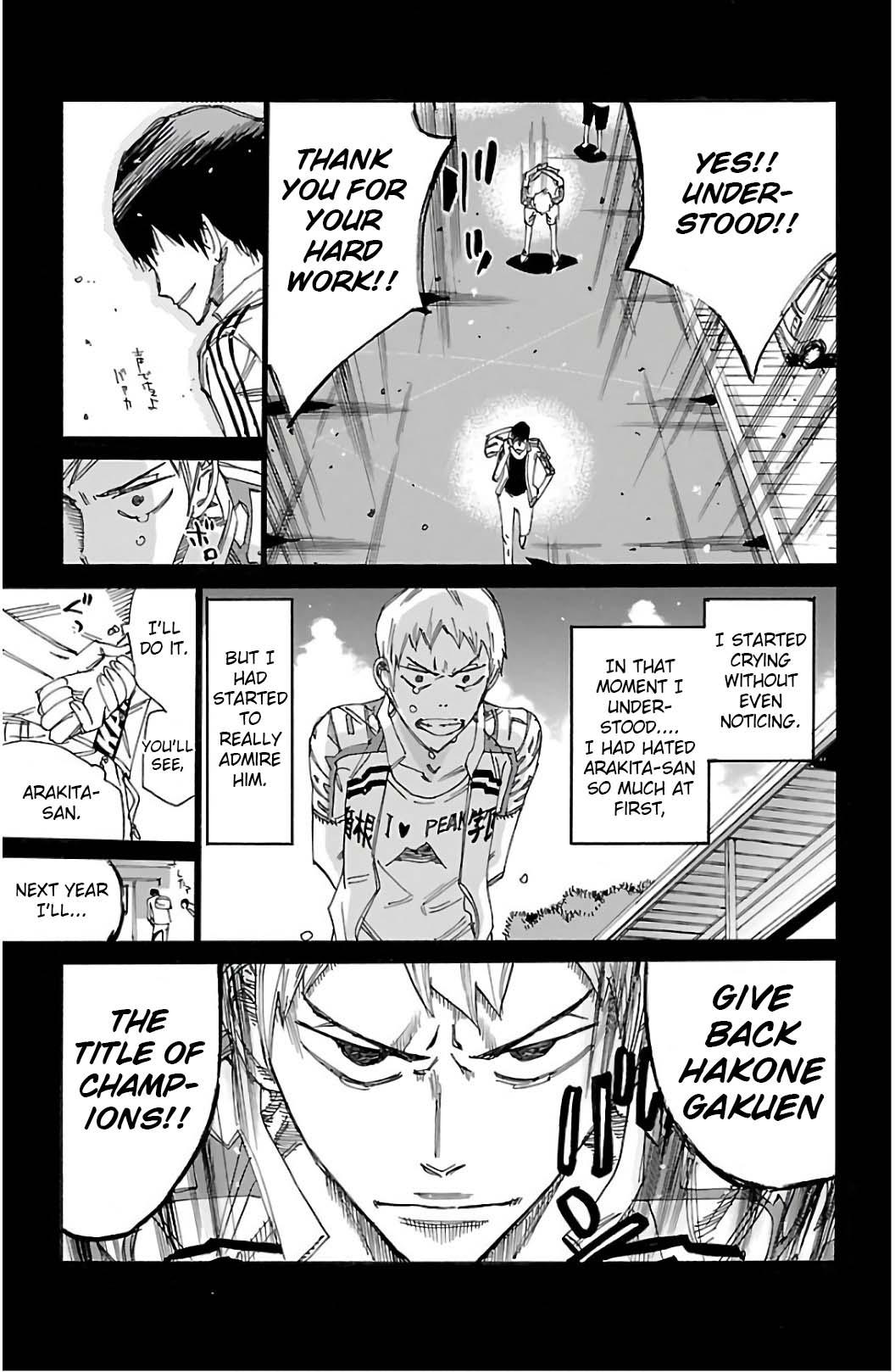 Yowamushi Pedal Chap 522 - Next Chap 523