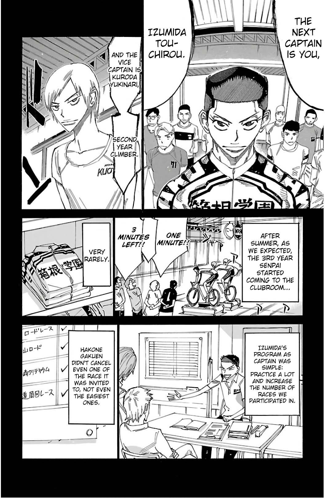 Yowamushi Pedal Chap 522 - Next Chap 523