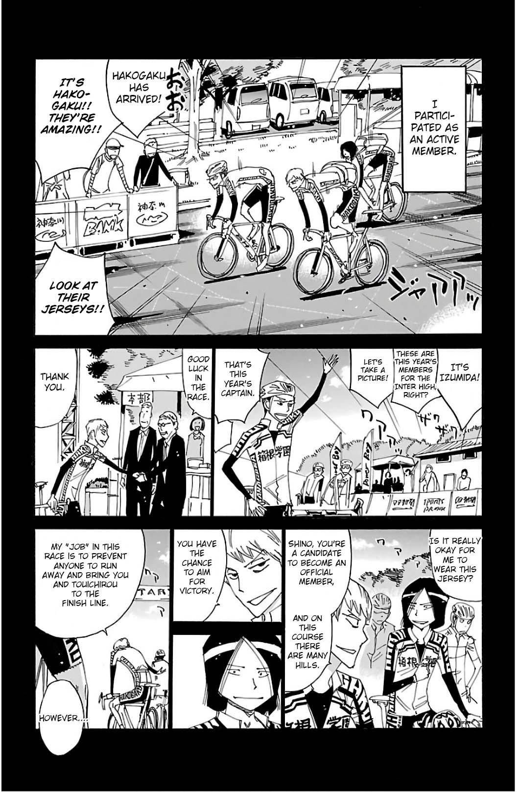 Yowamushi Pedal Chap 522 - Next Chap 523