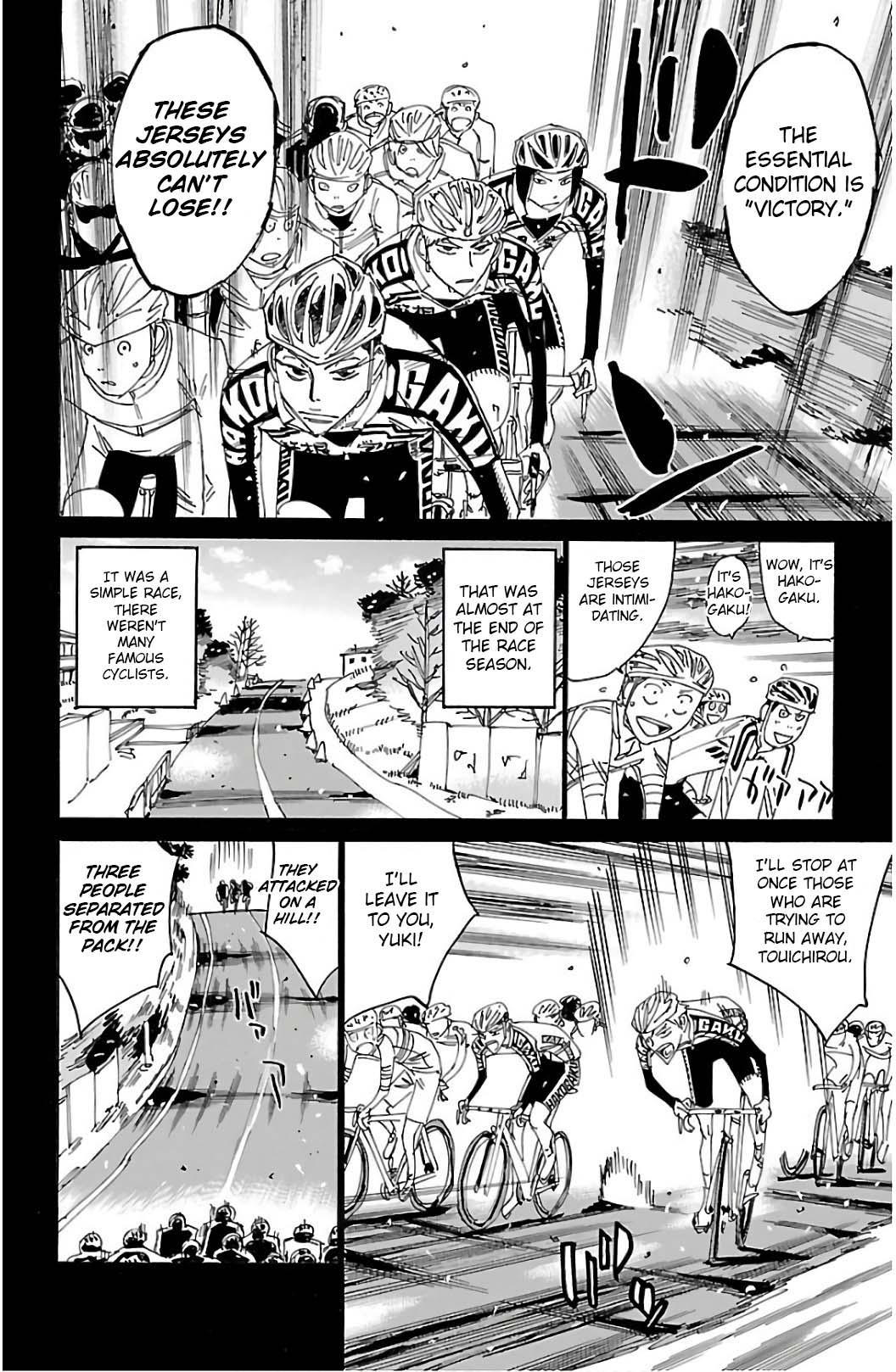 Yowamushi Pedal Chap 522 - Next Chap 523
