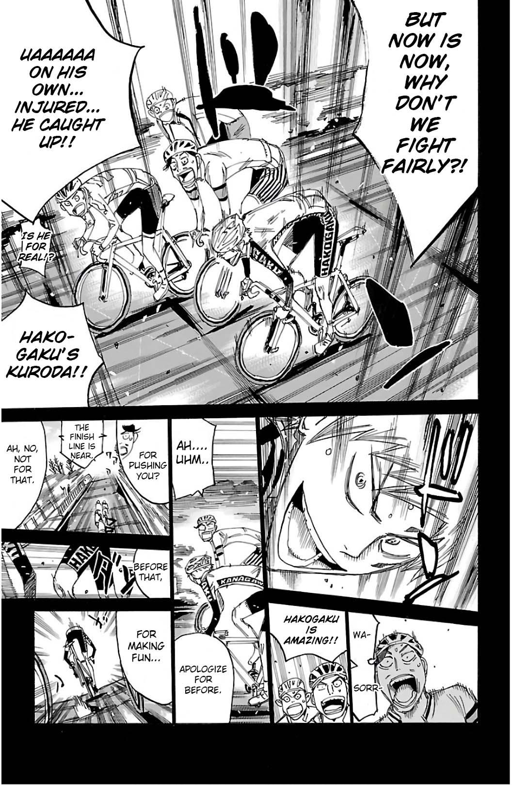 Yowamushi Pedal Chap 523 - Next Chap 524