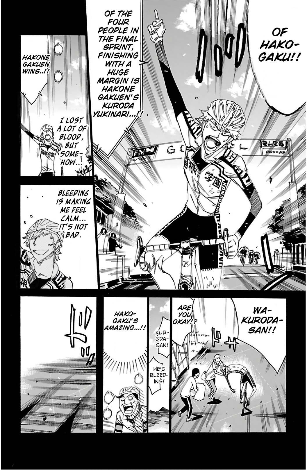 Yowamushi Pedal Chap 523 - Next Chap 524