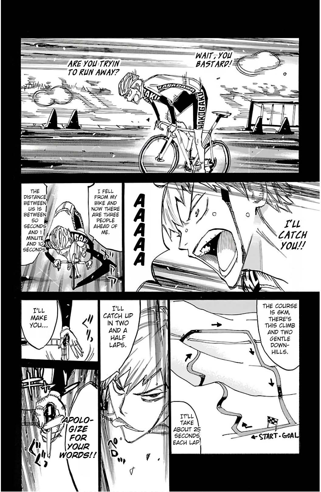 Yowamushi Pedal Chap 523 - Next Chap 524