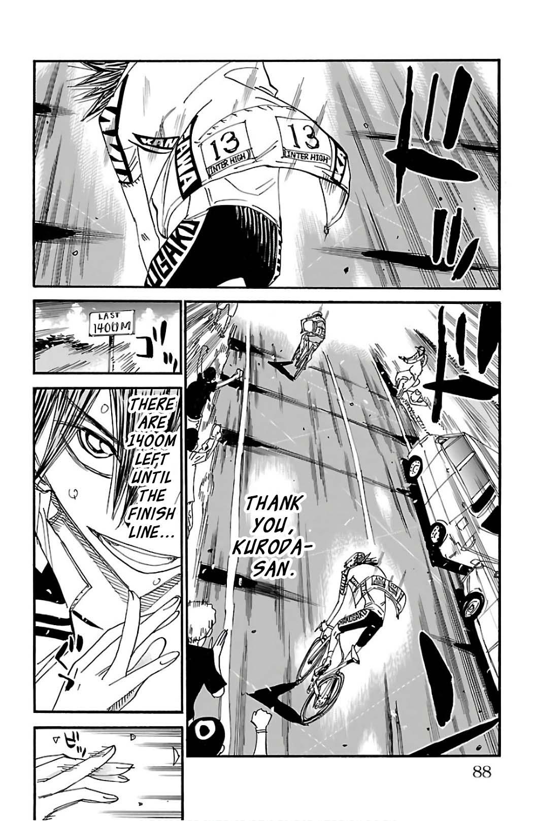 Yowamushi Pedal Chap 523 - Next Chap 524