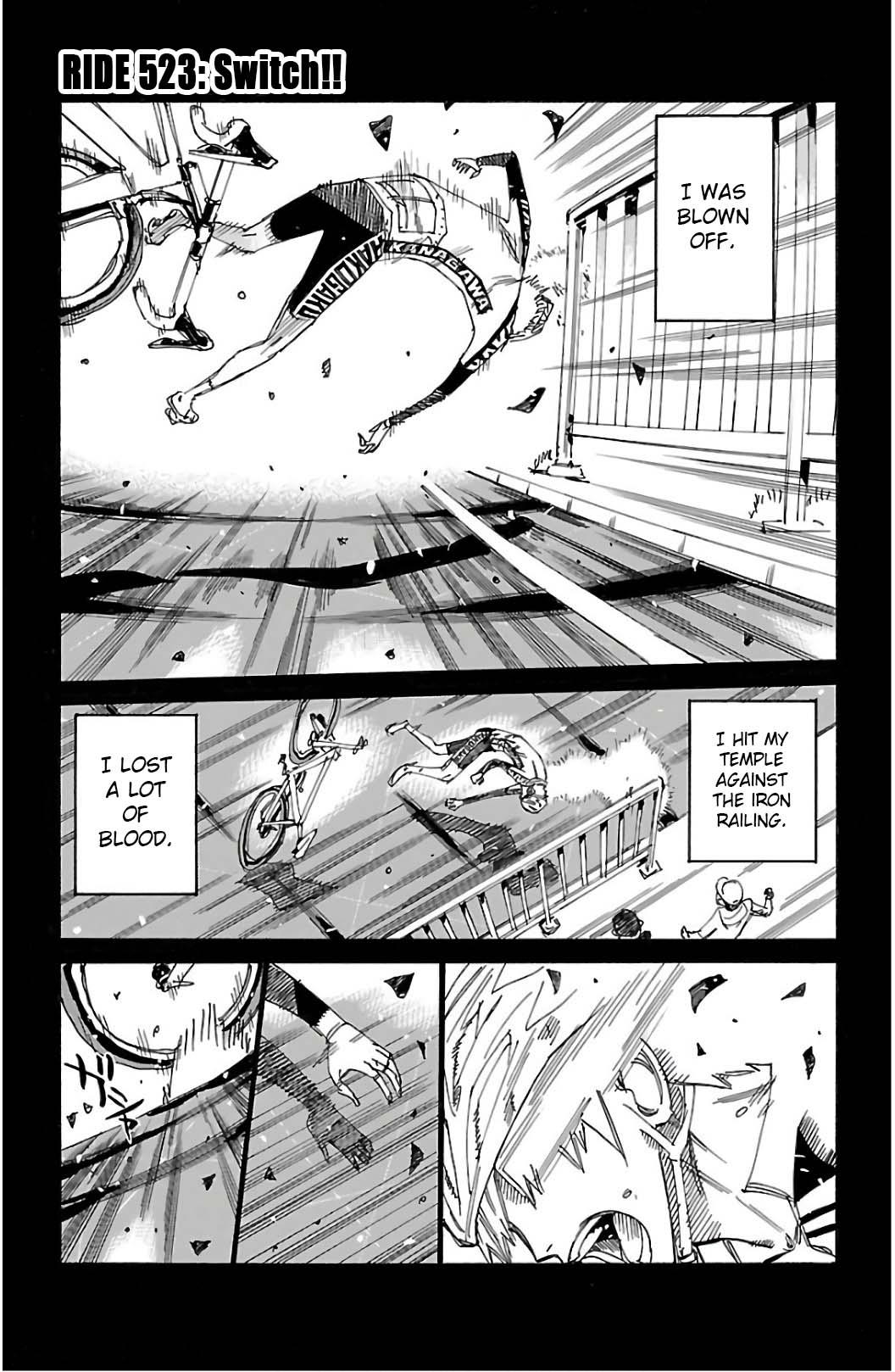 Yowamushi Pedal Chap 523 - Next Chap 524