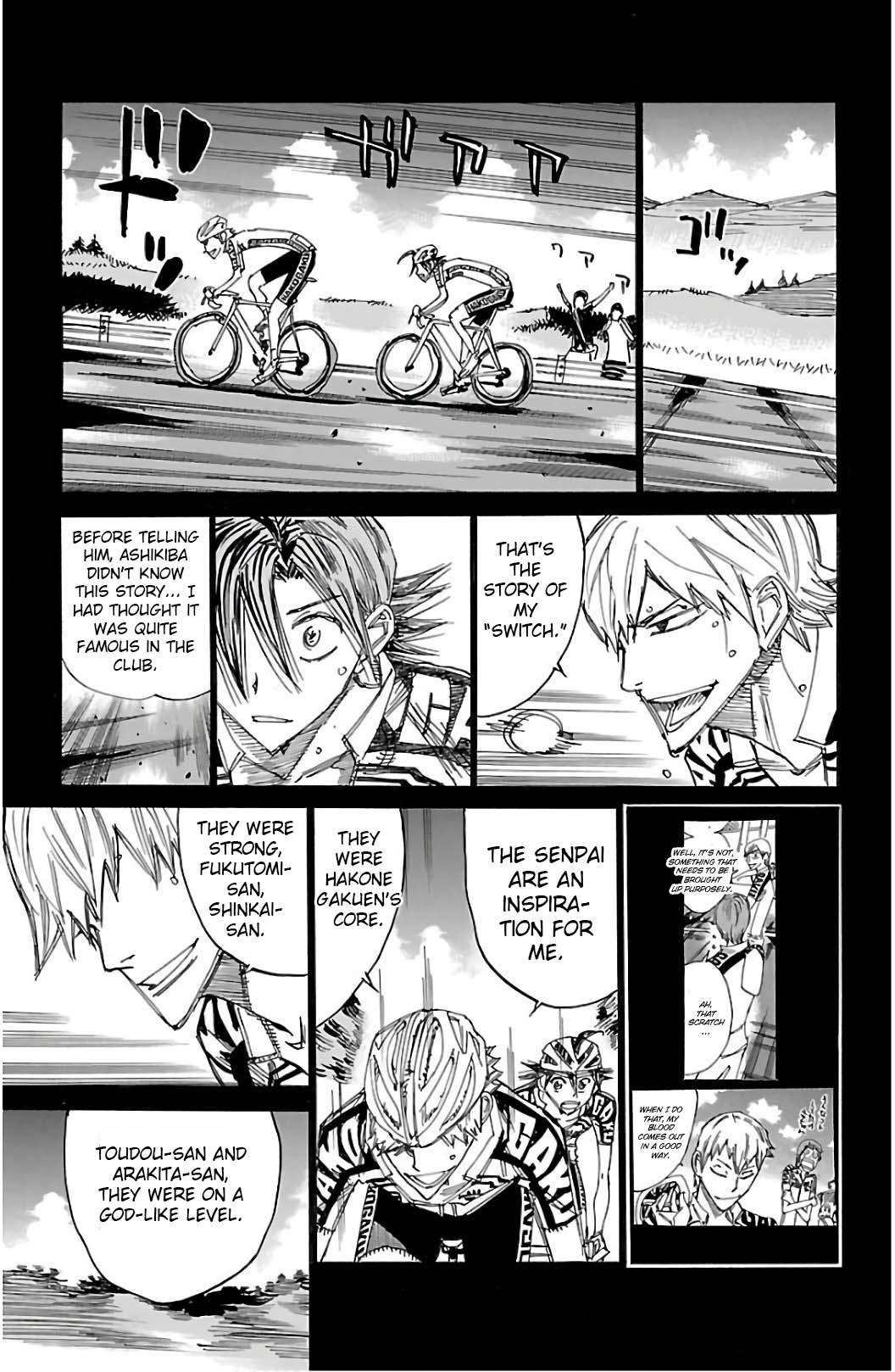 Yowamushi Pedal Chap 523 - Next Chap 524