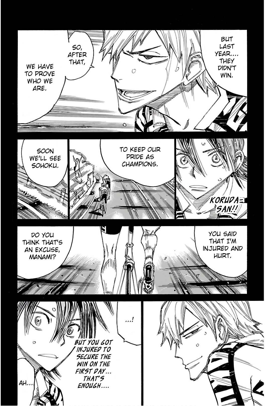 Yowamushi Pedal Chap 523 - Next Chap 524
