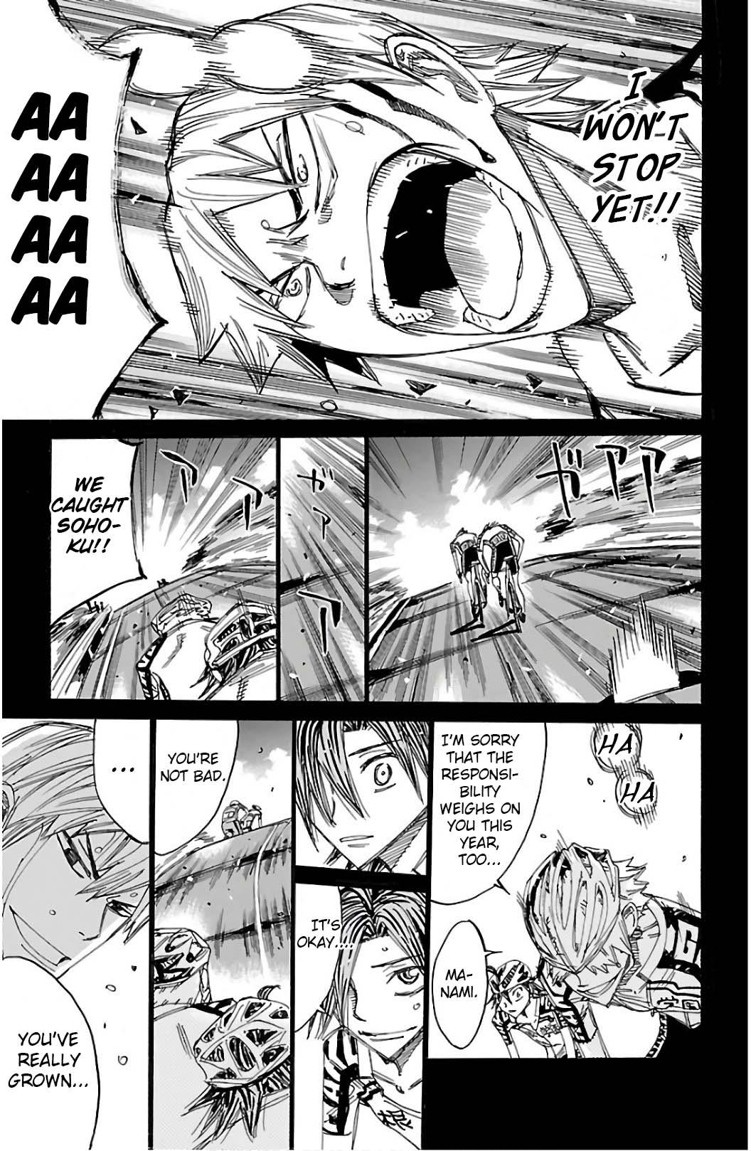 Yowamushi Pedal Chap 523 - Next Chap 524