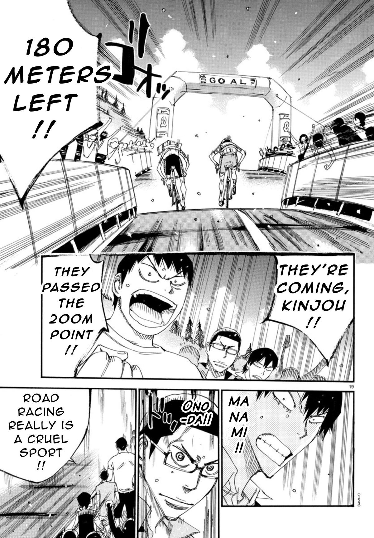 Yowamushi Pedal Chap 537 - Next Chap 538