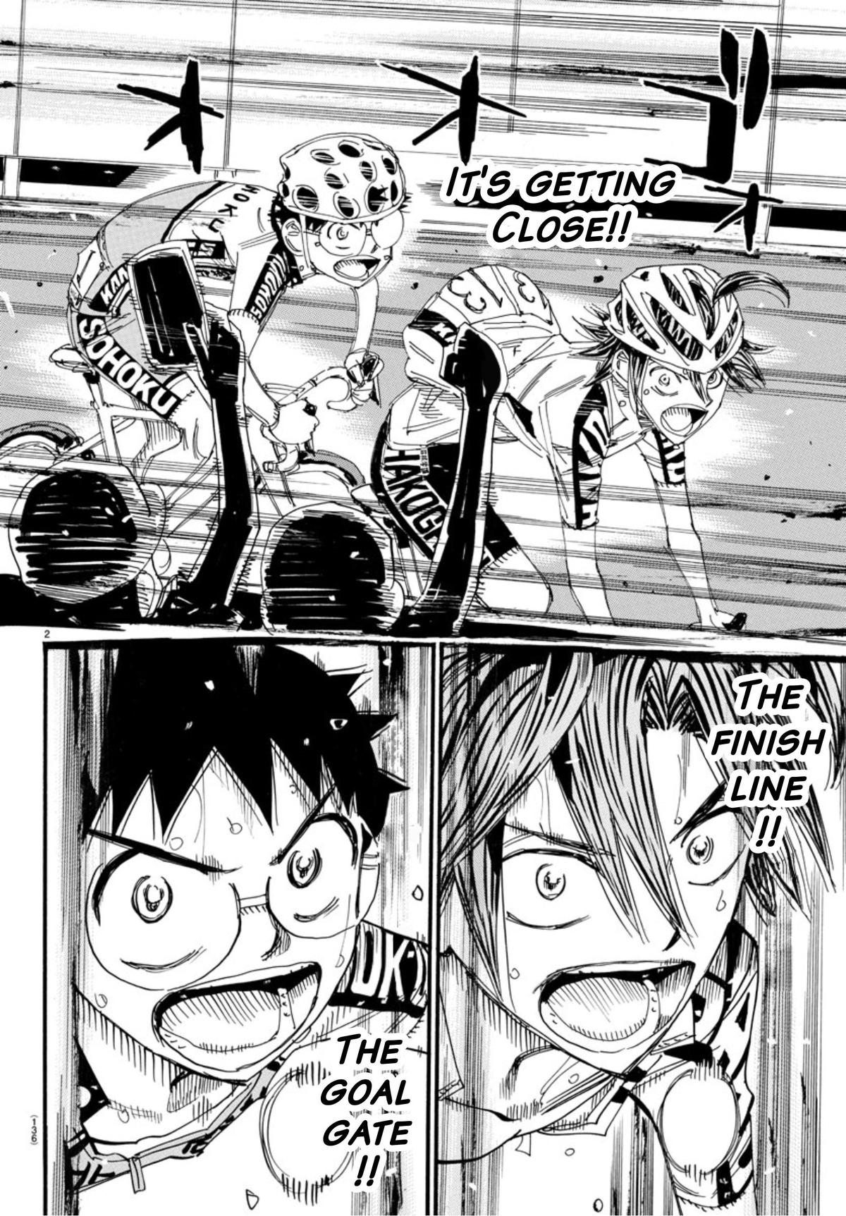 Yowamushi Pedal Chap 537 - Next Chap 538