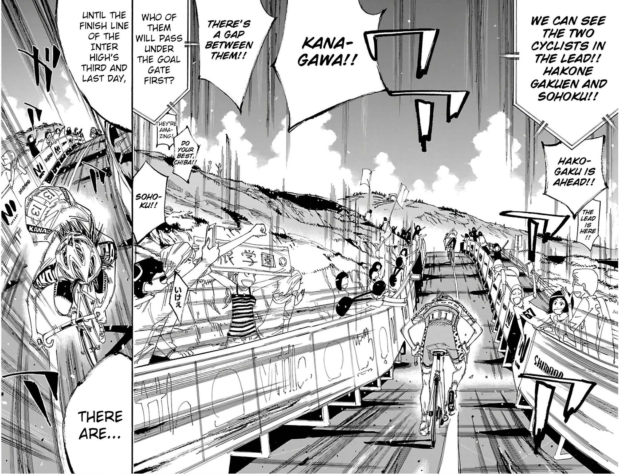 Yowamushi Pedal Chap 534 - Next Chap 535
