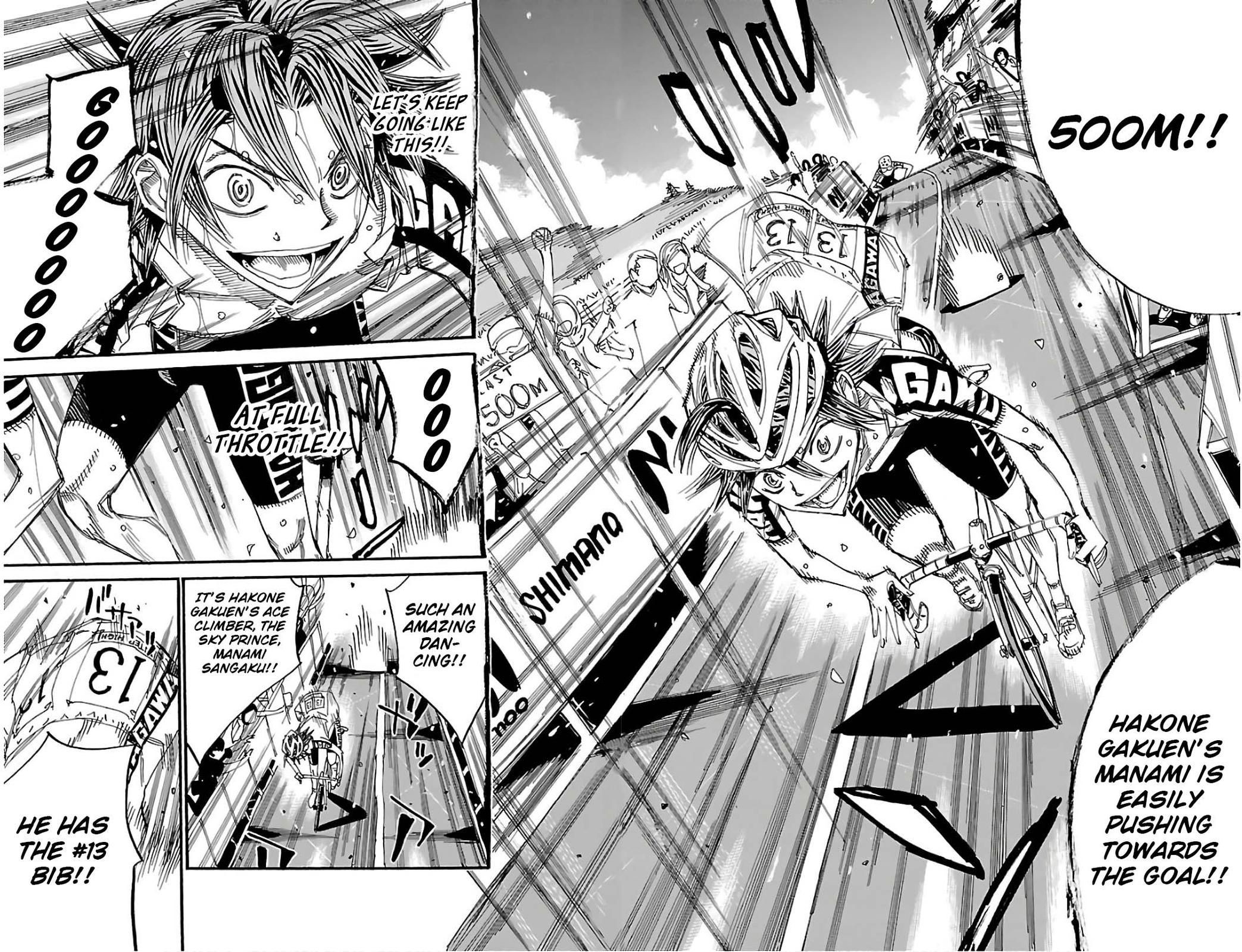 Yowamushi Pedal Chap 534 - Next Chap 535